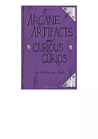 Ebook download Arcane Artifacts and Curious Curios 1000 Magical Artifacts for Game Masters full