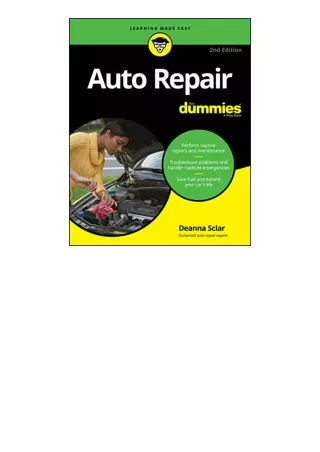 Download Auto Repair For Dummies free acces