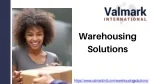 Best Warehousing Solutions Services In India, UK, USA & UAE - slide 1