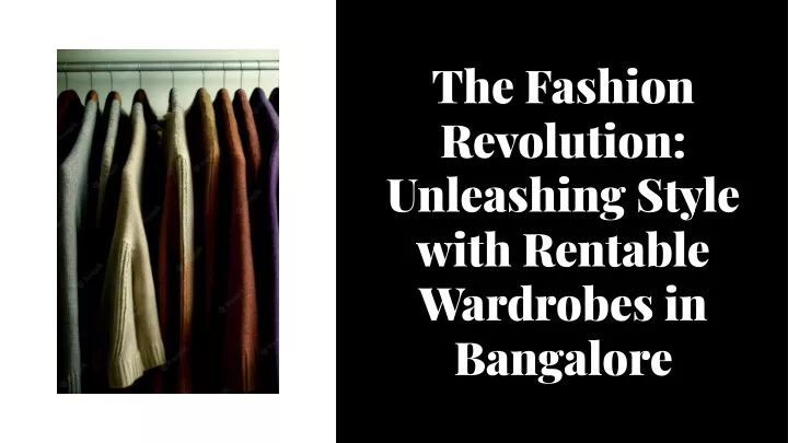 the fashion revolution unleashing style with