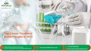 Top Cancer Treatment Breakthroughs In 2022