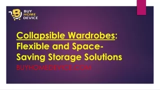 collapsible wardrobes flexible and space saving storage solutions