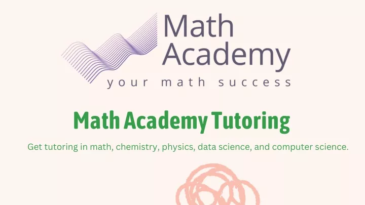 math academy tutoring