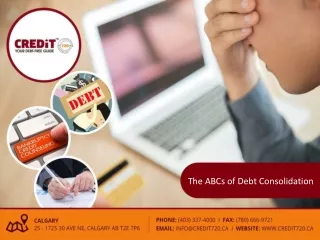 THE ABCs OF DEBT CONSOLIDATION