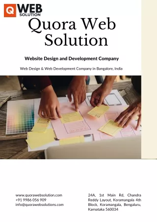 Quora Web  Solution -  Website Design and Development Company