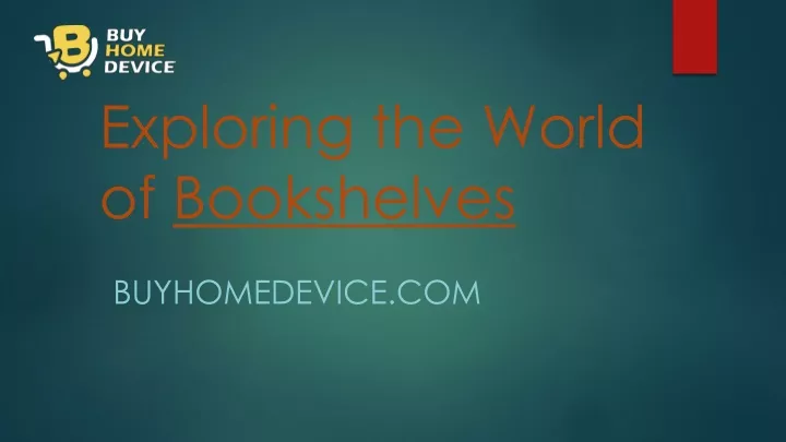 exploring the world of bookshelves