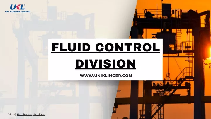 fluid control division