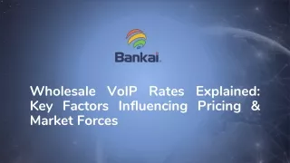 Wholesale VoIP Rates Explained Key Factors Influencing Pricing and Market Forces