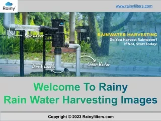 Rain Water Harvesting Images