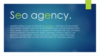 Seo agency