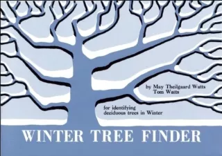 DOWNLOAD️ BOOK (PDF) Winter Tree Finder: A Manual for Identifying Deciduous Trees in Winte