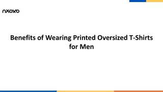 Printed Oversized T-shirt For Men