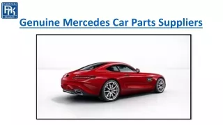 Genuine Mercedes Car Parts Suppliers Forcegmbh24