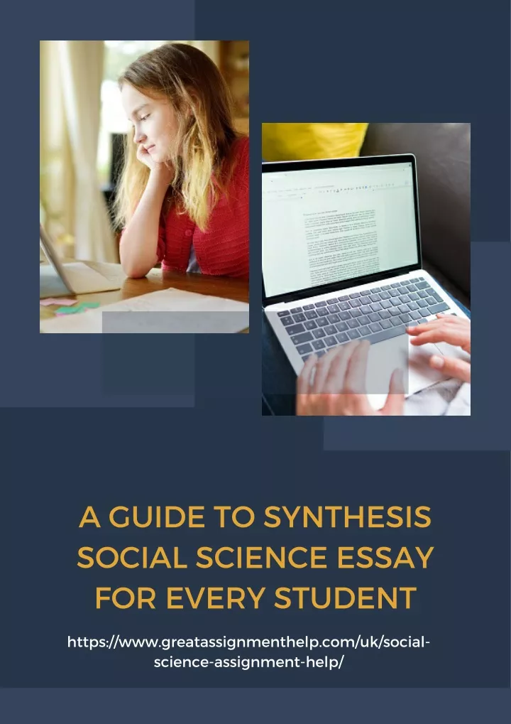 a guide to synthesis social science essay