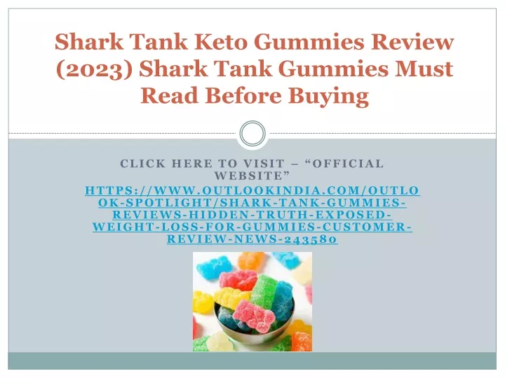 shark tank keto gummies review 2023 shark tank