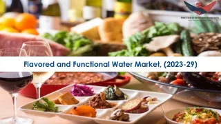 flavored and functional water market 2023 29