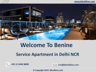 Service Apartment in Delhi NCR