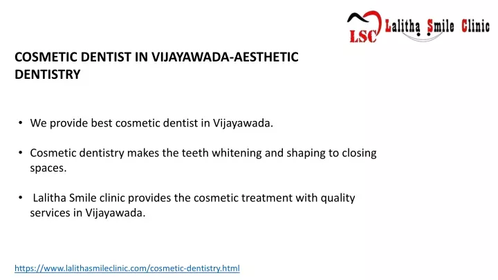 cosmetic dentist in vijayawada aesthetic dentistry