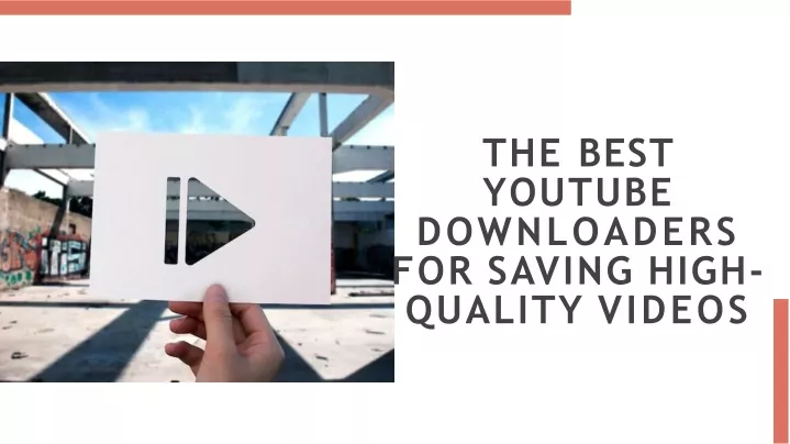 the best youtube downloaders for saving high