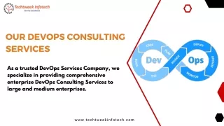 our devops consulting services