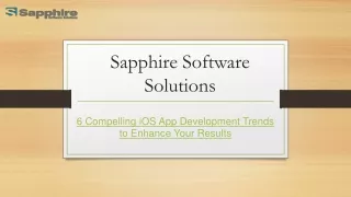 sapphire software solutions