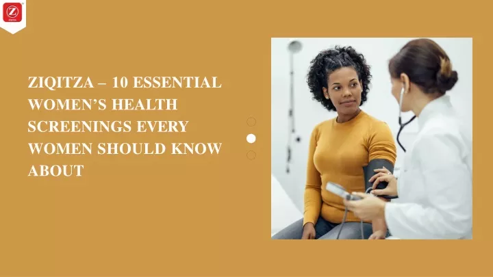 ziqitza 10 essential women s health screenings