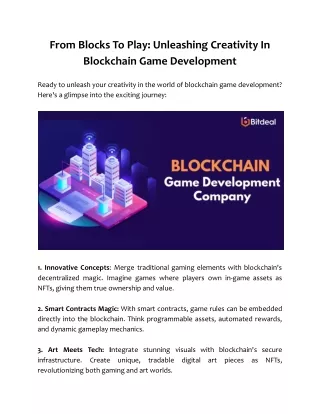 from blocks to play unleashing creativity
