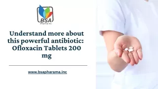Understand more about this powerful antibiotic