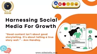 Social Media For Growth, DIGITAL MARKETING INSTITUTE IN BANGALORE