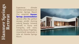 Unforgettable Getaways and Events at Hanmer Springs