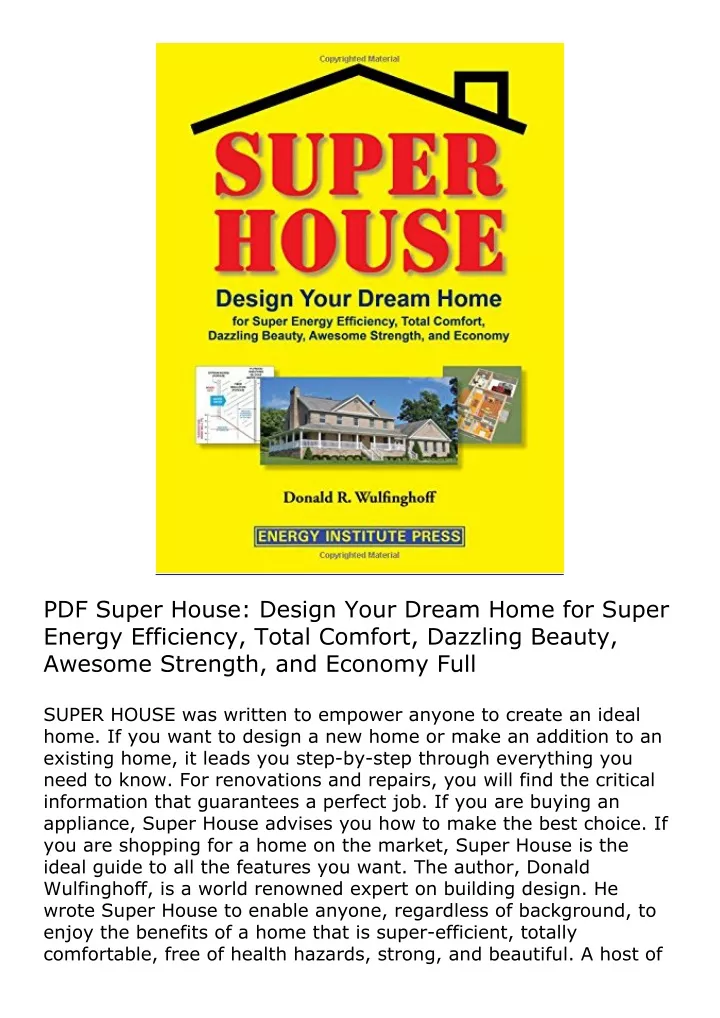 pdf super house design your dream home for super