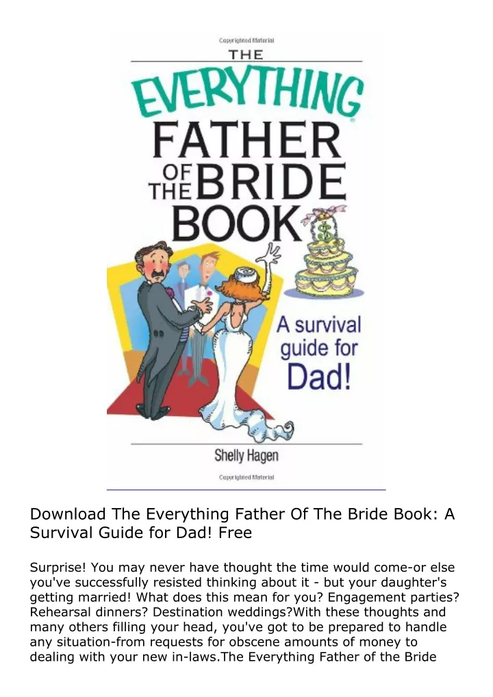 download the everything father of the bride book