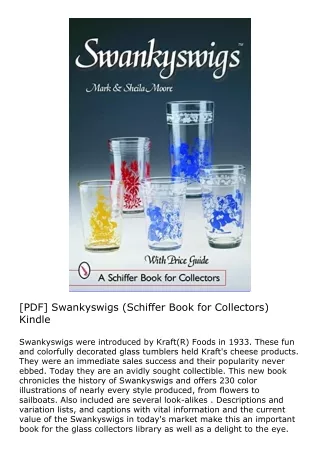 [PDF] Swankyswigs (Schiffer Book for Collectors) Kindle