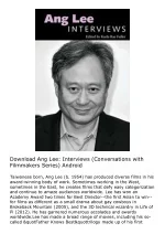 Download Ang Lee: Interviews (Conversations with Filmmakers Series) Android - slide 1