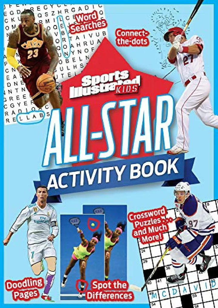 all star activity book a sports illustrated kids