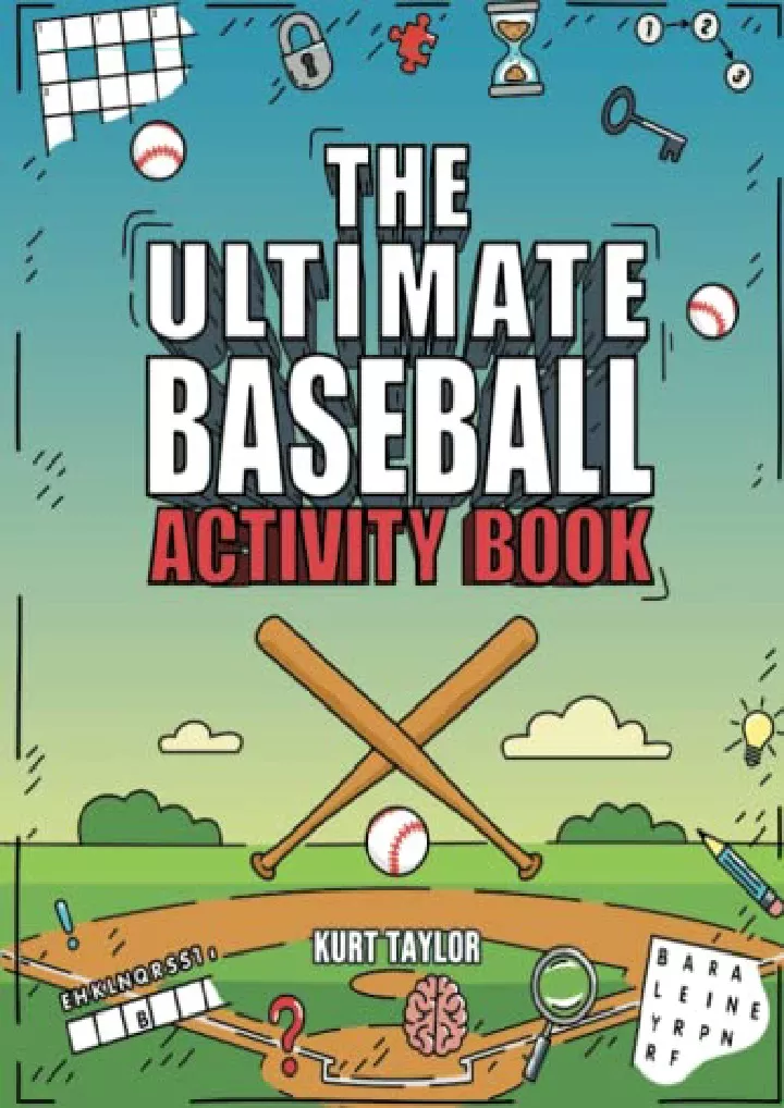 the ultimate baseball activity book crosswords