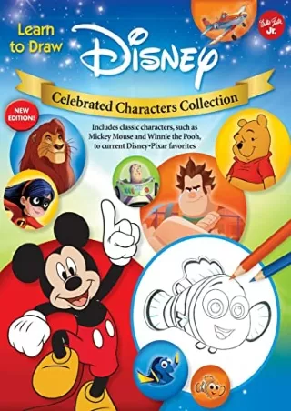 READ [PDF] Learn to Draw Disney Celebrated Characters Collection: New editi