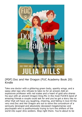 [PDF] Doc and Her Dragon (FUC Academy Book 20) Kindle