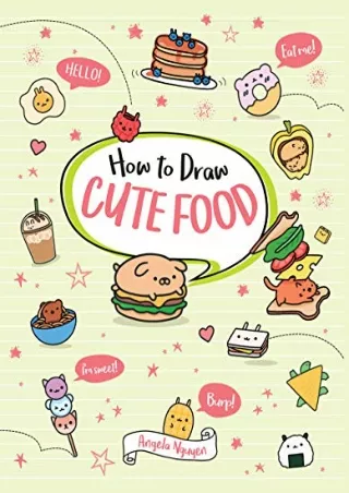 EPUB DOWNLOAD How to Draw Cute Food (Volume 3) free
