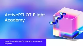 14 Day Private Pilot Course | Activepilot.com