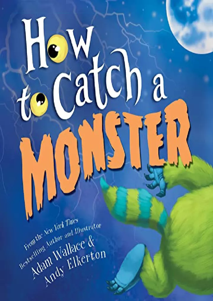 how to catch a monster download pdf read