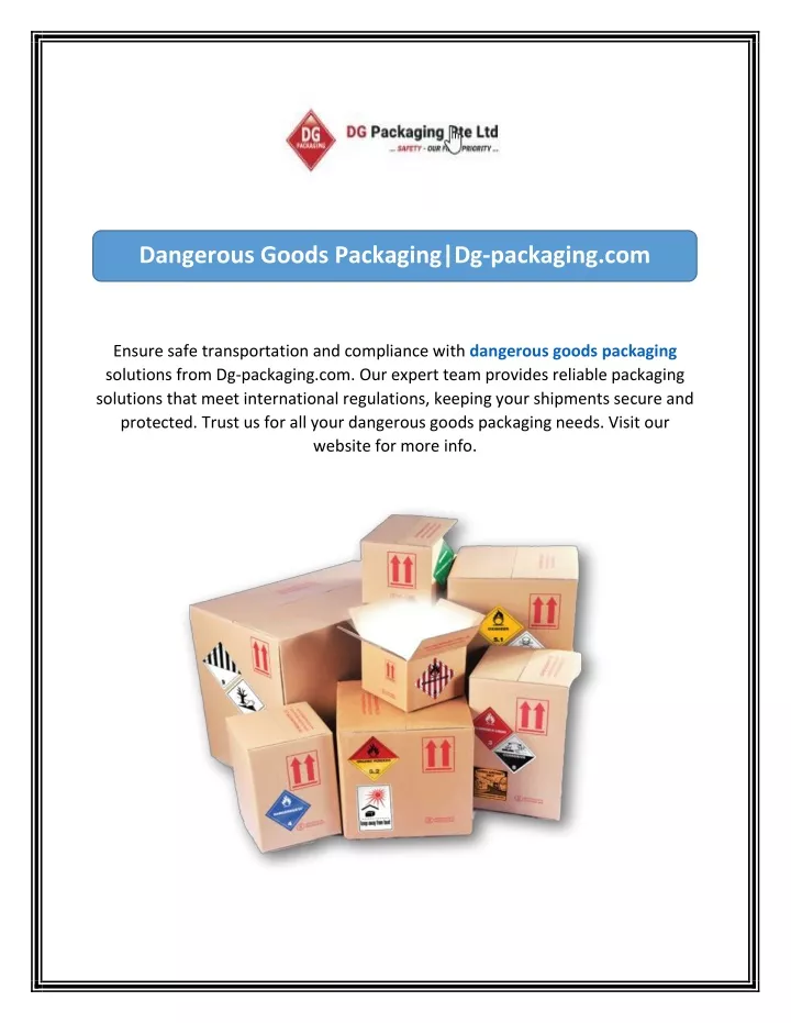 dangerous goods packaging dg packaging com