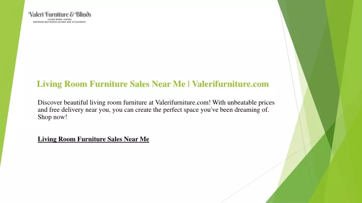 living room furniture sales near me valerifurniture com