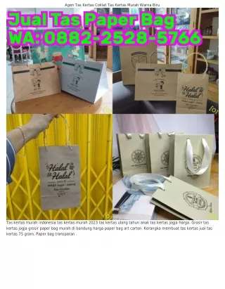 088ᒿ~ᒿ5ᒿ8~5ᜪϬϬ (WA) Paper Bag Jogja 8x10 Jual Paper Bag 30 X 30
