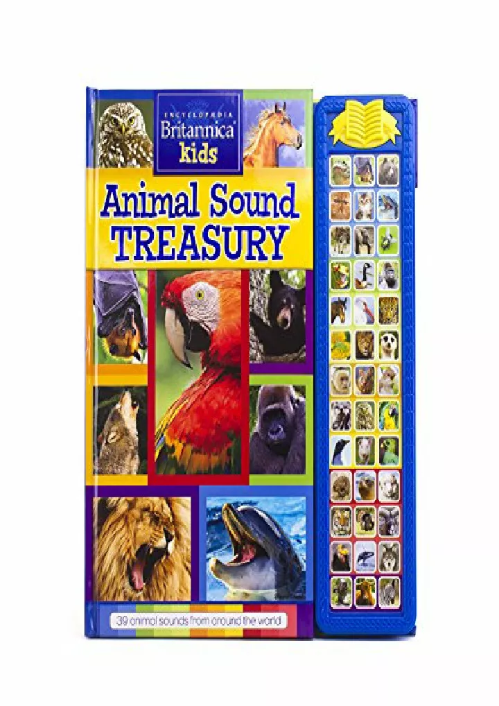 PPT - PDF/READ Encyclopedia Britannica Kids - Animal Sound