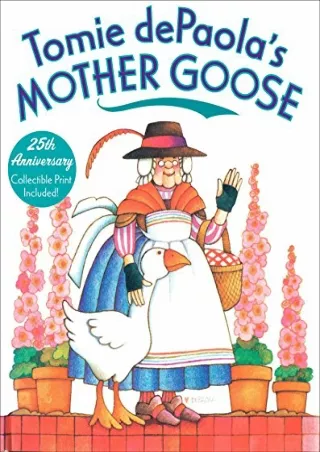Read ebook [PDF] Tomie dePaola's Mother Goose