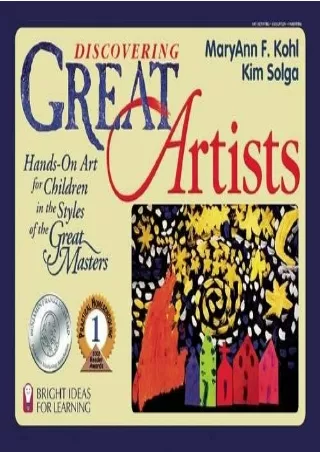 $PDF$/READ/DOWNLOAD Discovering Great Artists: Hands-On Art for Children in the Styles of the