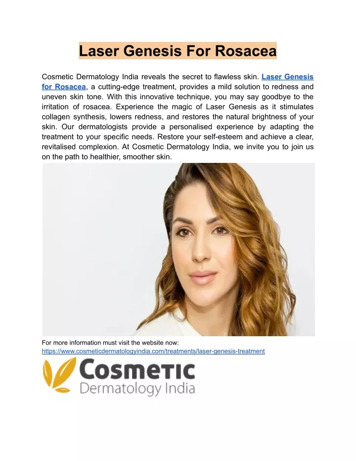 laser genesis for rosacea