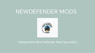 newdefender mods