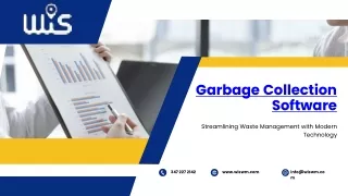 Garbage Collection Software - Streamlining Waste Management with Technology